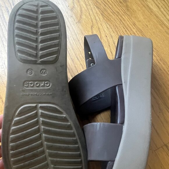 Crocs Flatform Sandal (EUC) - Picture 6 of 6